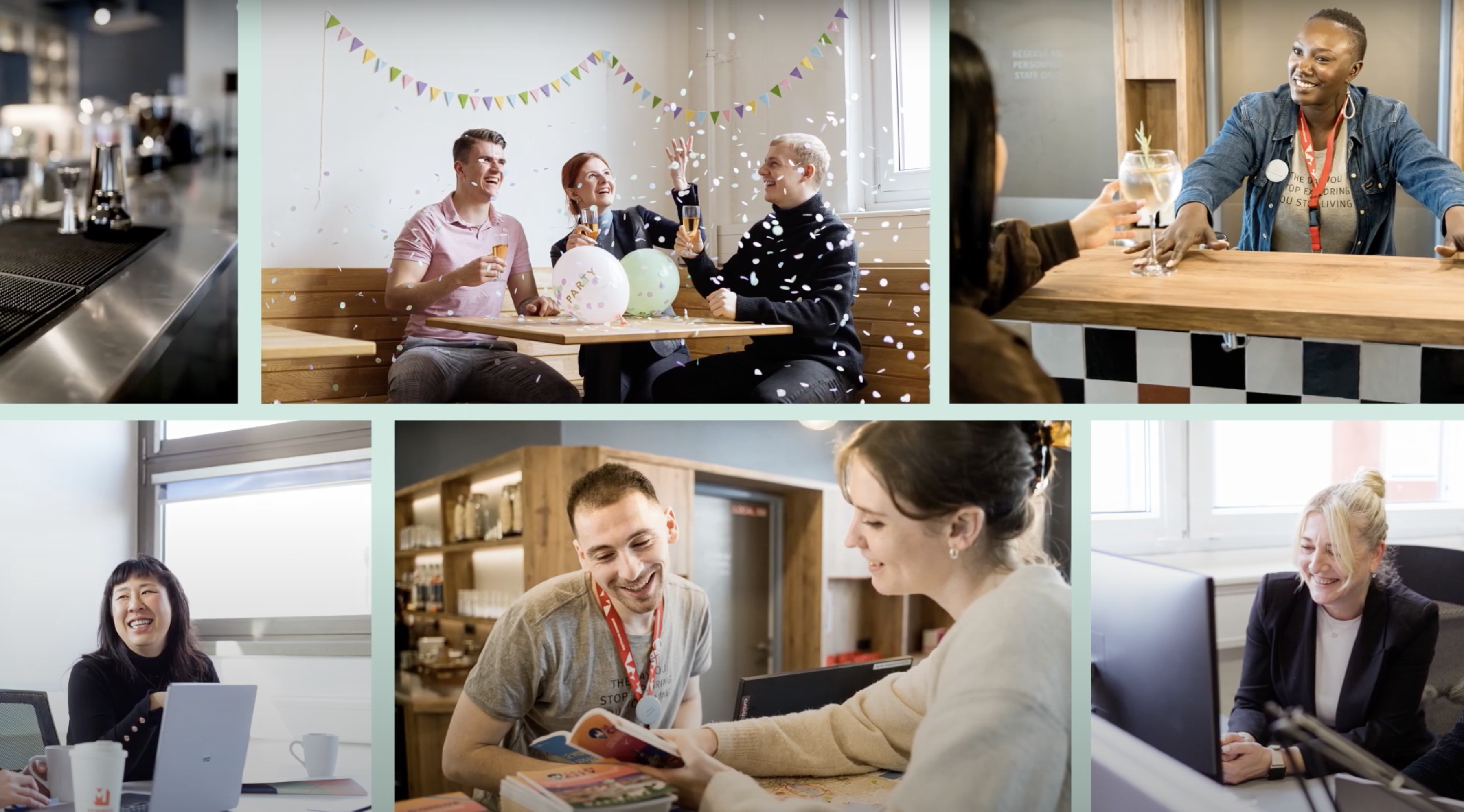 Video background image